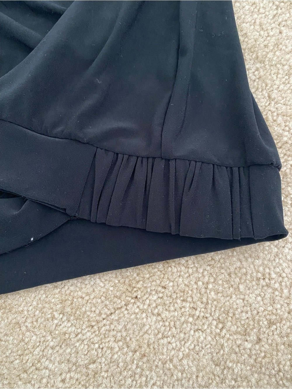 Magicsuit by Miracle Suit Black Strapless Blouson Tankini Top. - Picture 4 of 5